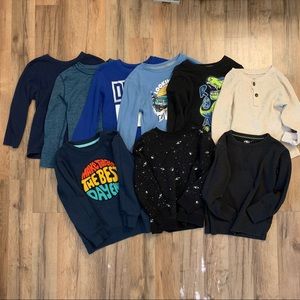 4T boys bundle lot - Sweaters, long sleeve shirts tops